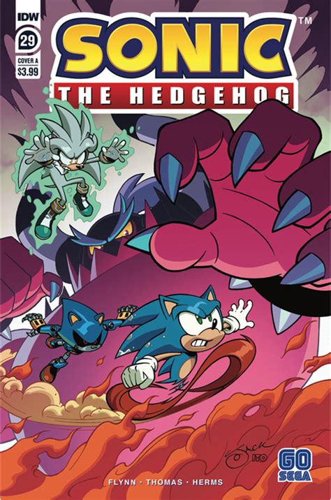 - Sonic The Hedgehog #29 Cover A Lawrence