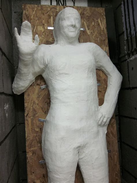 Aaw D Art We Make A George Segal Style Plaster Sculpture