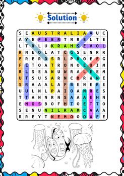 Disney Day Finding Nemo Word Search Puzzle By Academia Puzzle Palace