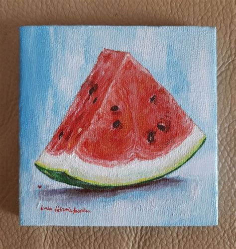 Watermelon Painting Painting Acrylic Watermelon Ts Watermelon