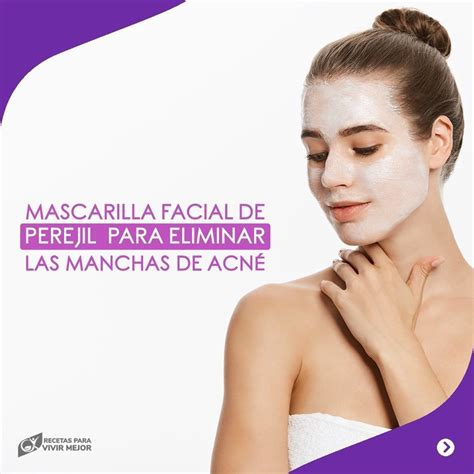 Recetas Para Vivir Mejor On Instagram Mascarilla Facial De Perejil