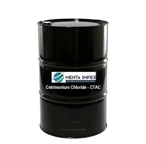 Cetrimonium Chloride Ctac For Personal Packaging Size