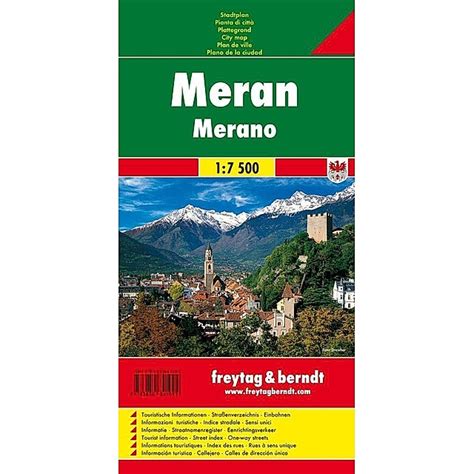 Freytag And Berndt Stadtplan Meran Merano Buch Versandkostenfrei Bei