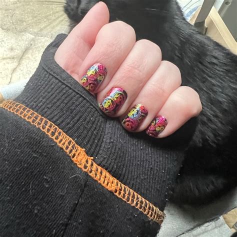 Retro Spooks Exclusive Design Wraps 100 Nail Polish Stickers Nail
