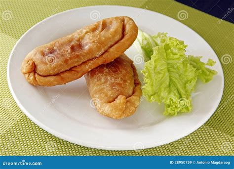 Empanada On A Plate Stock Image Image Of Ethnic Cuisine 28950759