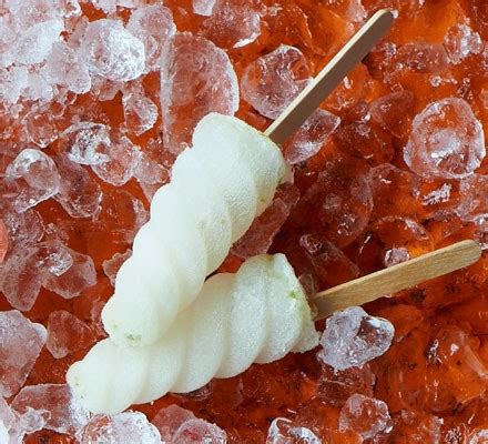 Mojito ice lollies recipe | BBC Good Food