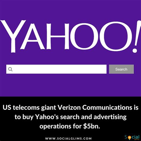 Verizon Acquires Yahoo S Search And Advertising Operations