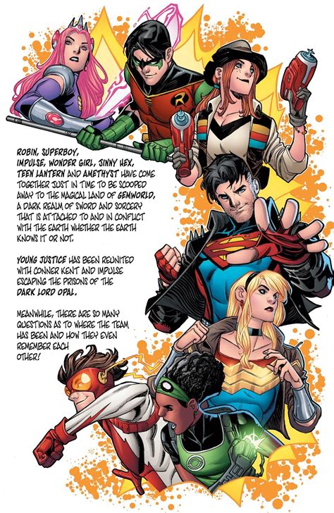 Weird Science DC Comics: PREVIEW: Young Justice #6