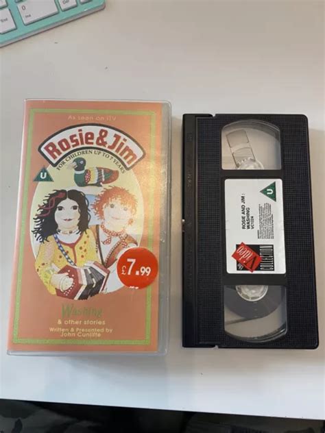 Rosie And Jim Washing Vhs 1992 Video Retro £898 Picclick Uk