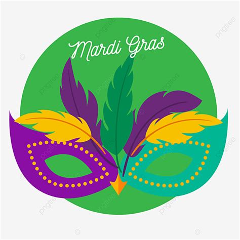 Concepto De Mardi Gras De Diseño Vectorial Libre PNG dibujos Fiesta