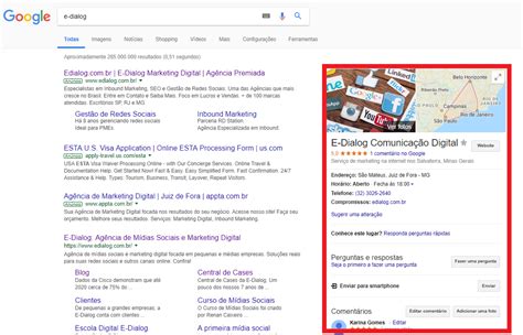 Google Meu Neg Cio Aprenda A Usar A Ferramenta E Dialog