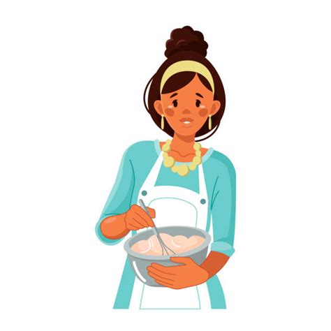 50 African American Woman Bakery Stock Illustrations Royalty Free