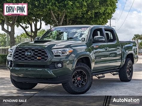 Pre Owned 2021 Toyota Tacoma Trd Sport Crew Cab Pickup In West Palm Beach Mx109838 Lexus Of