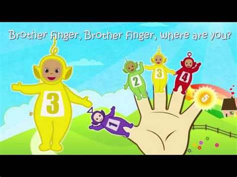 Teletubbies Finger Family Numbers Lyrics / Learn to Count - YouTube