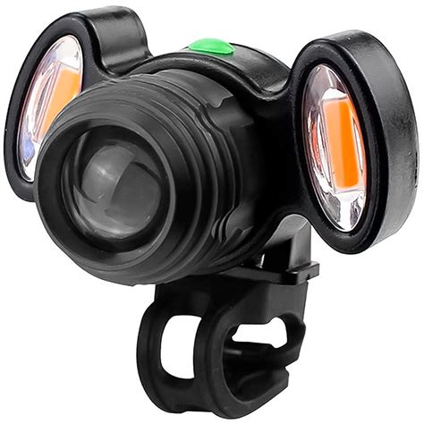 Farol Lanterna Bike Led T6 Zoom Recarregável