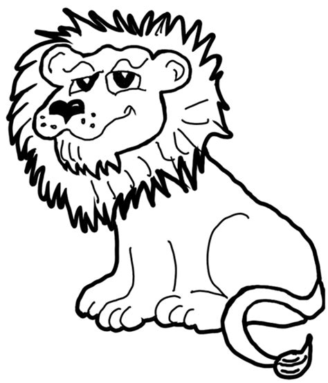 How to Draw Cartoon Lions / Jungle Animals Step by Step Drawing ...