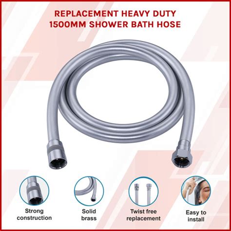 Replacement Heavy Duty 1500mm Shower Bath Bidet Hose