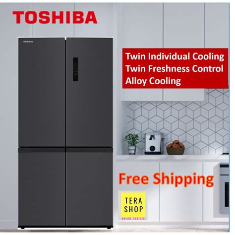 Toshiba GR RF610WE PMY Multi Door Refrigerator Gross 556L Dual Inverter