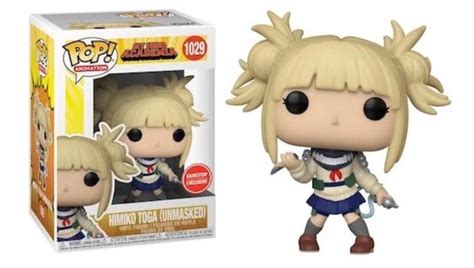 Himiko Toga Unmasked Funko Pop In Funko Pop Anime Funko