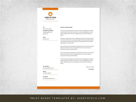 How To Create Letterhead Template In Word