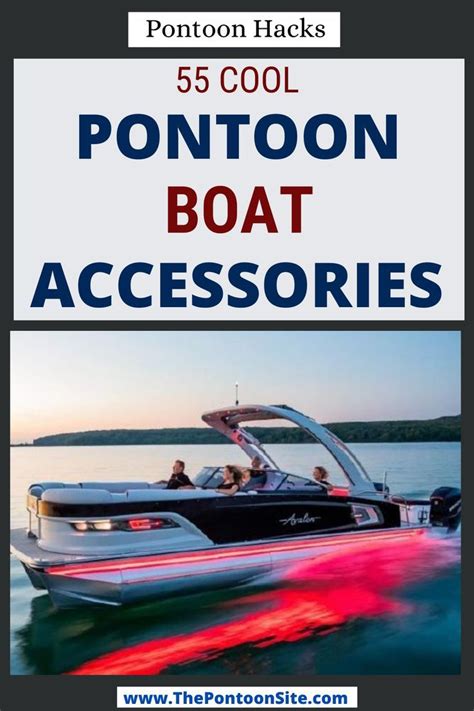 55 Pontoon Boat Accessories | Pontoon boat accessories, Boat ...