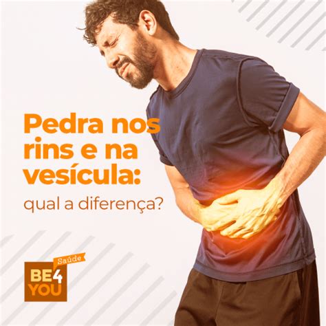 A pedra está nos rins ou na vesícula Be4You Saúde