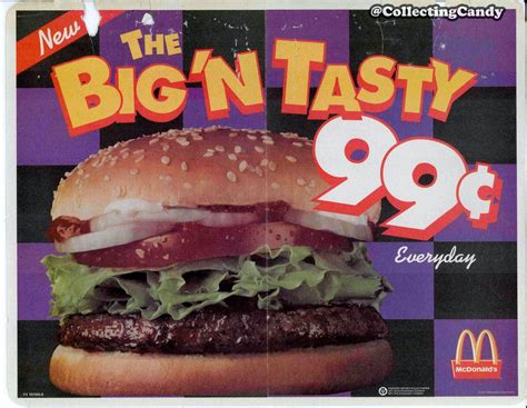 Big And Tasty Burger From Mcdonalds Burger Poster