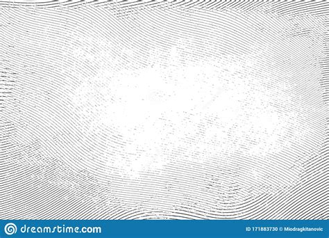 Halftone Engraving Grunge Line Art Stock Illustration Illustration Of