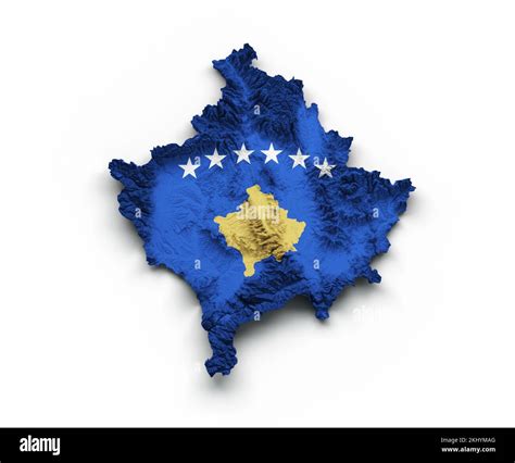 Mappa Kosovo 3d Immagini E Fotografie Stock Ad Alta Risoluzione Alamy
