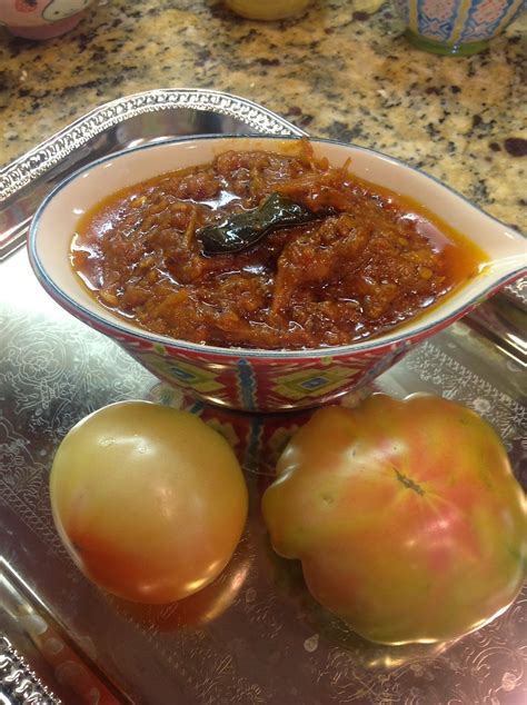 South Indian Recipes Tomato Pickle South Indian Recipe Thakkali