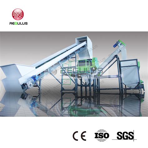 Waste Plastic Pp Pe Film Washing Recycling Line China Pet Waste