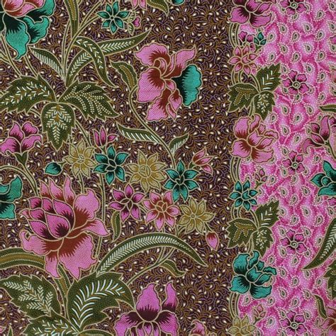 Pink Cotton Traditional Indonesian Batik Stylebatik Ratna Etsy