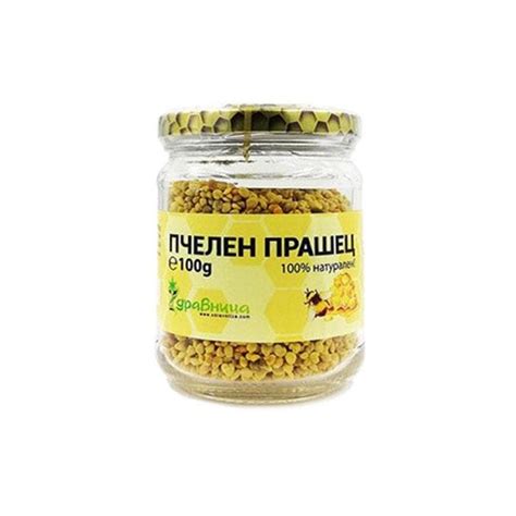 ЗДРАВНИЦА НАТУРАЛЕН ПЧЕЛЕН ПРАШЕЦ 100 гр Zdravnitsa Natural Bee