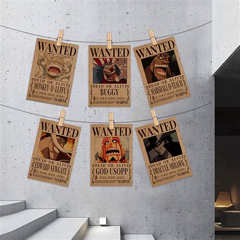 Mua One Piece Wanted Bounty Poster, 22 pcs One Piece Retro Poster, One