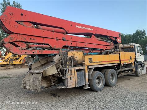 Pompa Do Betonu Putzmeister Na Podwoziu Isuzu Na Sprzeda Chiny