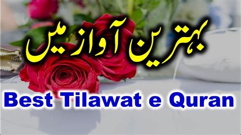 Heart Touching Quran Recitation Crying Best Quran Voice Youtube