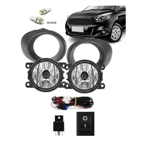 Kit Farol De Milha Ford Ka A Moldura Em Promo O