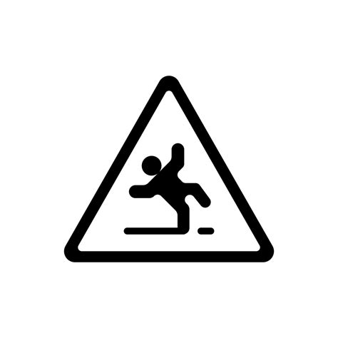 Caution Wet Floor Icon Vector Illustration Design 17066922 Vector Art