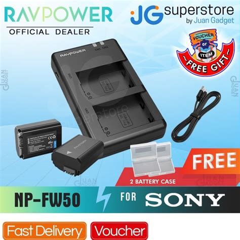 Ravpower Np Fw Battery Charger And Pack Rechargeable Li Ion