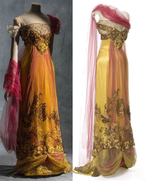 Robe Du Soir From One Of The Leading Fashion Design Houses Of The S