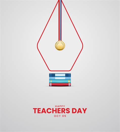 Happy Teachers Day Design For Banner Poster Vector Art D