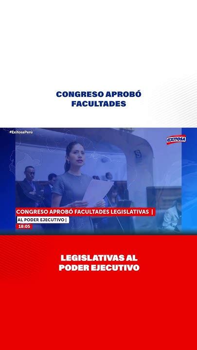 🔴🔵congreso Aprobó Facultades Legislativas Al Poder Ejecutivo Youtube