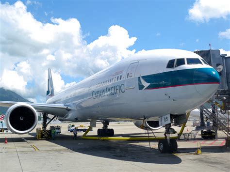 B KQS Cathay Pacific Boeing 777 300ER By Lucas Wu AeroXplorer Photo