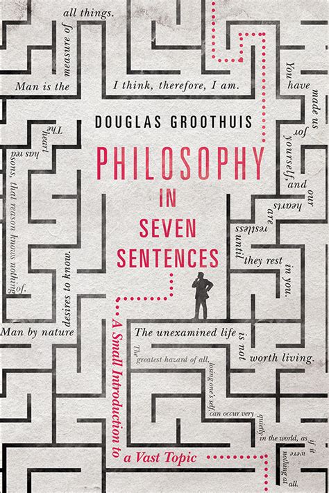 Philosophy In Seven Sentences Book Cover On Behance