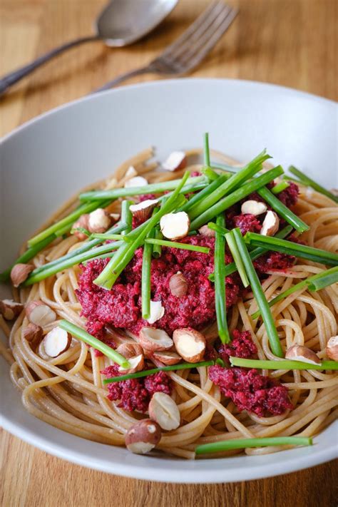 Veganes Rote Bete Pesto Mit Ger Steten Haseln Ssen