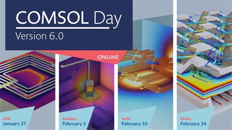 Comsol Announces Event Series Introducing Multiphysics Version