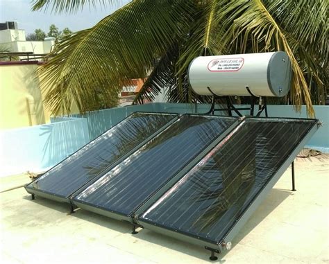 200 LPD FPC Solar Water Heater At Rs 72000 FPC Solar Water Heater In