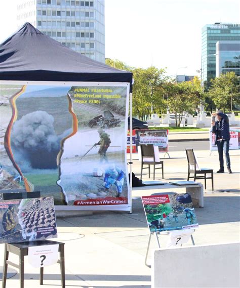 Protest exhibition in front of United Nations Office in Geneva – Aze.Media