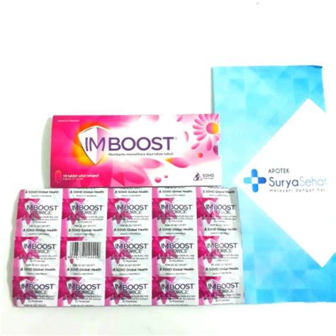 Jual Imboost Strip Imboost Force Strip Isi Kaplet Shopee