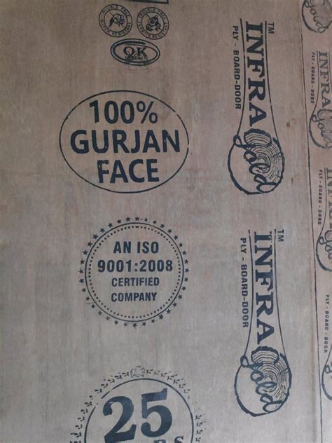 Infragold Marine Ply Wood Gurjan Face At Rs Square Feet Gurjan